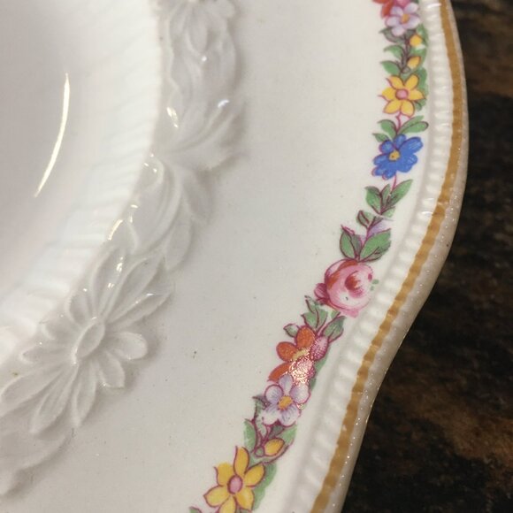 Vintage Old Staffordshire Johnson Bros England MARLOW Medium Serving Platter - Picture 4 of 14
